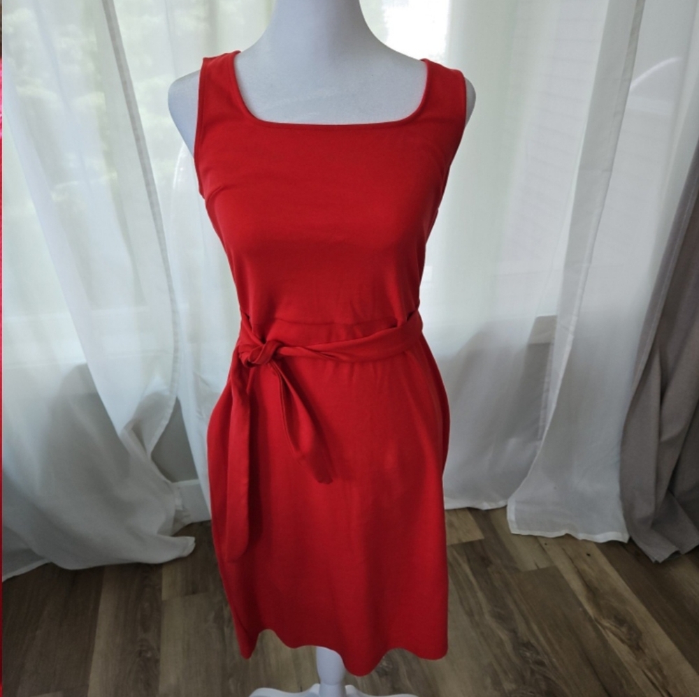 Women's NWT Old Navy Dark Coral Sheath Dress. XS Petite.